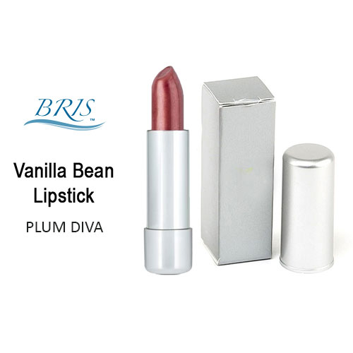Plum Diva Vanilla Bean Mineral Lipstick